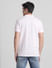 Pink Cotton Polo T-shirt_415345+4
