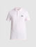 Pink Cotton Polo T-shirt_415345+7