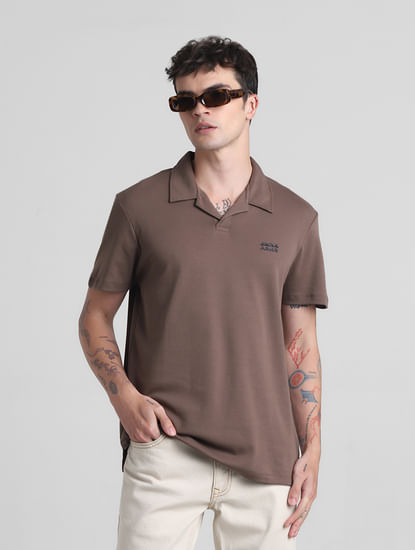 Chocolate Brown Polo T-shirt