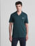 Dark Green Polo T-shirt_415351+2