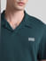 Dark Green Polo T-shirt_415351+5