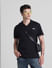Jet Black Polo T-shirt_415352+1