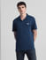 Dark Blue Polo T-shirt_415353+2