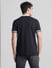 Black Contrast Tipping Polo T-shirt_415357+4
