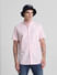 Pink Cotton Short Sleeves Shirt_415374+1
