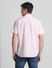 Pink Cotton Short Sleeves Shirt_415374+4