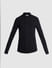 Black Knitted Full Sleeves Shirt_415379+7