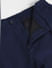 Navy Blue Mid Rise Cotton Pants_415396+5