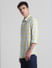 Yellow & Blue Check Full Sleeves Shirt_415399+3