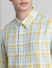 Yellow & Blue Check Full Sleeves Shirt_415399+5