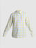 Yellow & Blue Check Full Sleeves Shirt_415399+7