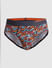 Red Printed Briefs_415413+6