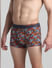 Red Printed Trunks_415429+2