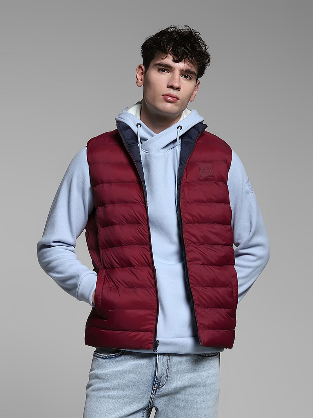 Reversible puffer vest on sale