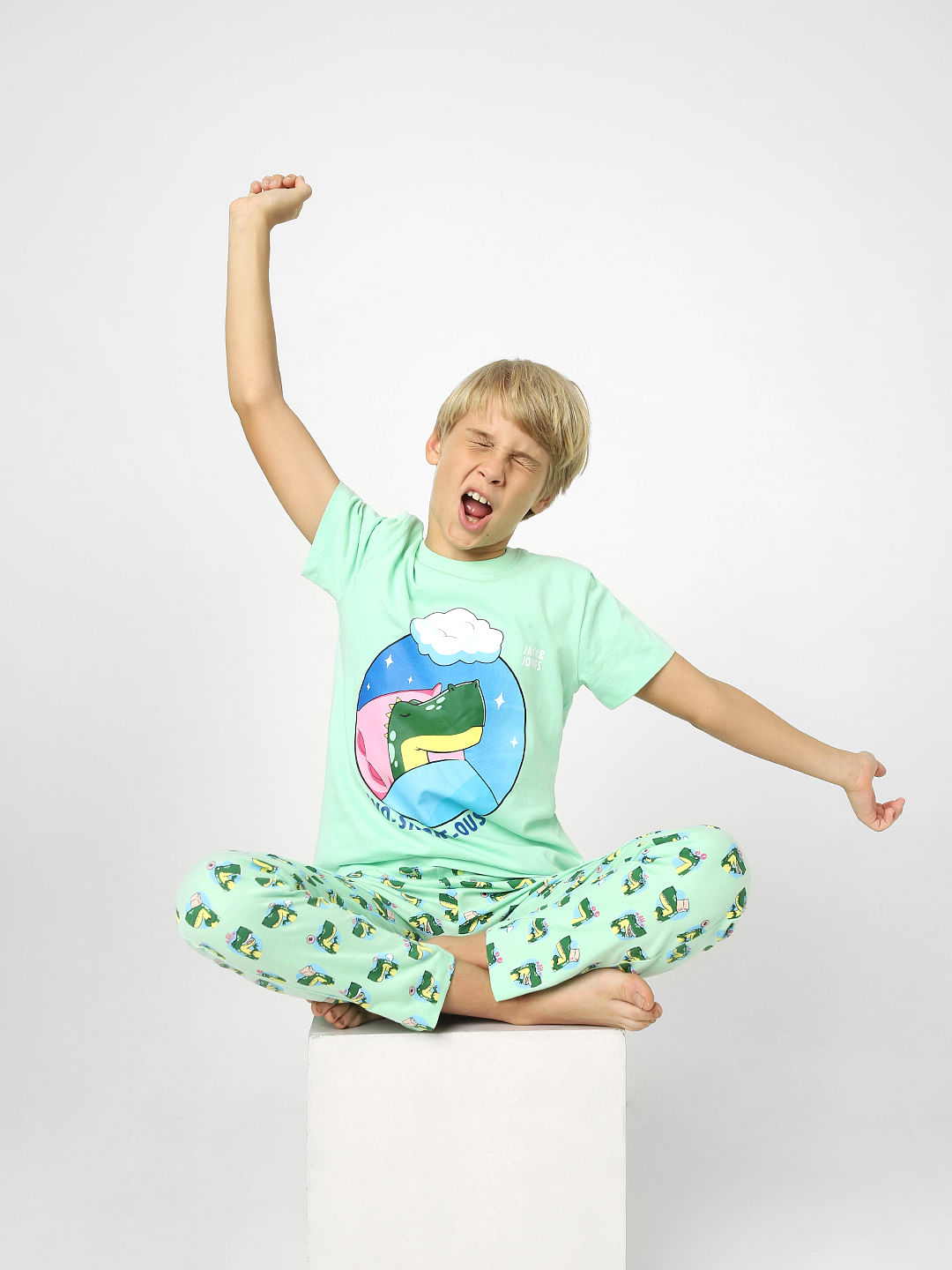 Boys best sale shirt pyjamas