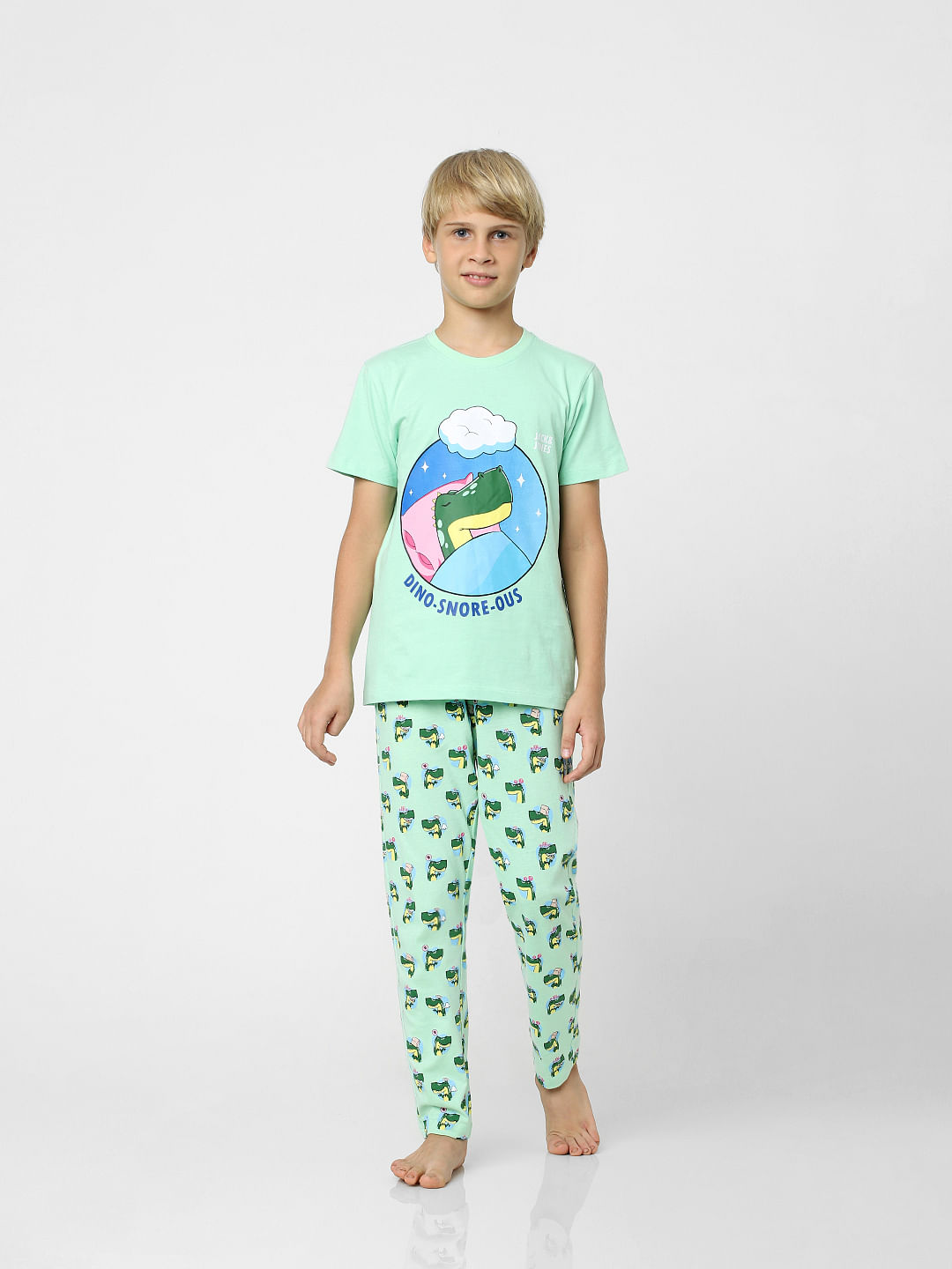 Boys white 2024 pyjamas