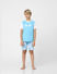 Boys Blue T-shirt & Shorts Sleepwear Set_403121+6