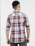 Grey Check Print Full Sleeves Shirt_403096+4