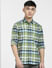 Green Check Full Sleeves Shirt_403103+2