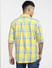 Bright Yellow Check Full Sleeves Shirt_403111+4