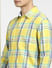 Bright Yellow Check Full Sleeves Shirt_403111+5