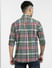 Green Check Print Full Sleeves Shirt_403114+4