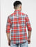 Red Check Print Full Sleeves Shirt_403115+4