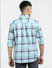 Light Blue Check Full Sleeves Shirt_403118+4