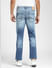 Blue Low Rise Glenn Slim Fit Jeans_391553+4