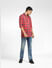Red Checks Full Sleeves Shirt_391566+6
