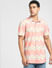 Pink Chevron Print Shirt_391570+2
