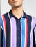 Purple Vertical Stripe Full Sleeves Shirt_391602+5