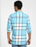 Blue Checks Full Sleeves Shirt_391603+4