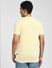 Yellow Knit Polo T-shirt_391610+4