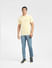 Yellow Knit Polo T-shirt_391610+6