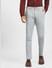 Grey Slim Fit Pants _391650+2