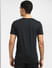 Black Colourblocked Crew Neck T-shirt_391630+4