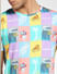 Multi-coloured Graphic Print Crew Neck T-shirt_391635+5