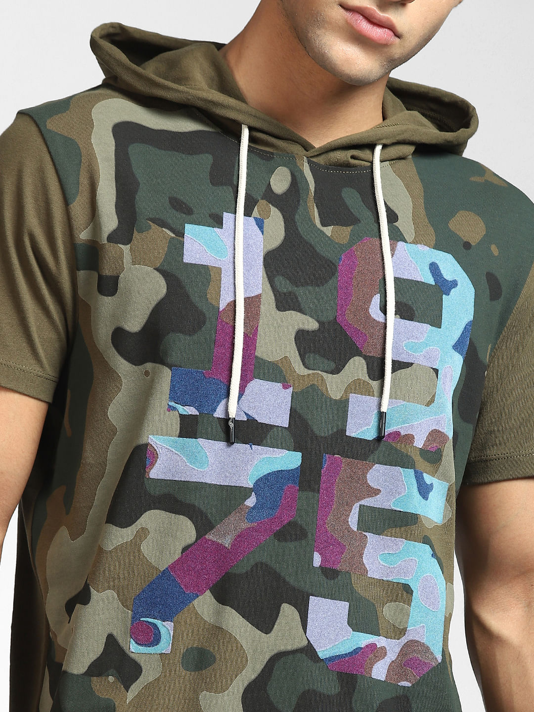 Camo clearance sweatshirt men