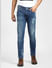 Blue Low Rise Liam Skinny Jeans_391649+2