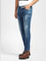 Blue Low Rise Liam Skinny Jeans_391649+3