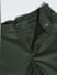 Dark Green Mid Rise Slim Fit Pants_416586+6