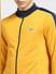 Yellow Contrast Tipping Track Jacket