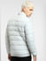 Light Grey Quilted Hooded Puffer Jacket