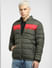 Green Quilted Hooded Puffer Jacket_401853+2