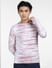 Pink Printed Full Sleeves T-shirt_401871+2