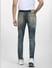 Blue Low Rise Washed Glenn Slim Fit Jeans_401881+4