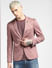 Pink Knit Blazer_401001+2