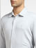 Grey Knit Full Sleeves Shirt_401014+5