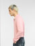 Pink Knit Full Sleeves Shirt_401018+3